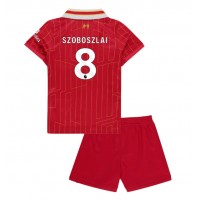 Liverpool Dominik Szoboszlai #8 Replika babykläder Hemmaställ Barn 2024-25 Kortärmad (+ korta byxor)